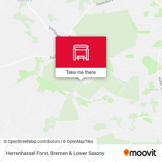 Herrenhassel Forst map