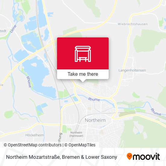 Northeim Mozartstraße map