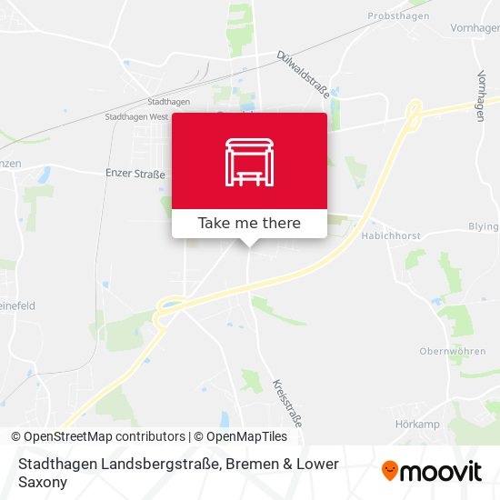 Stadthagen Landsbergstraße map