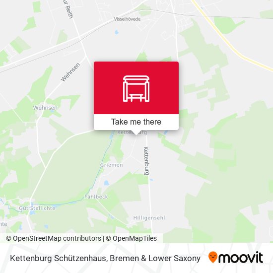 Kettenburg Schützenhaus map