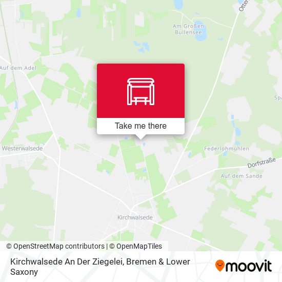 Kirchwalsede An Der Ziegelei map