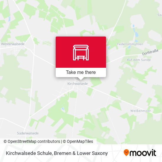 Kirchwalsede Schule map