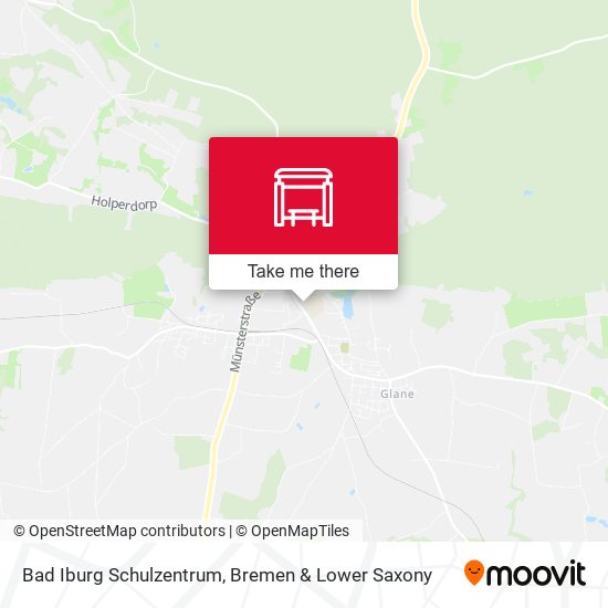 Bad Iburg Schulzentrum map