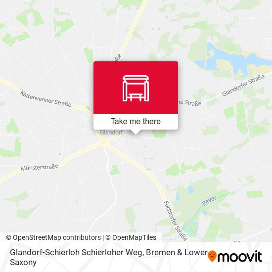 Glandorf-Schierloh Schierloher Weg map