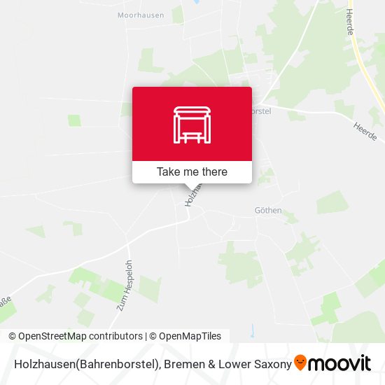 Holzhausen(Bahrenborstel) map