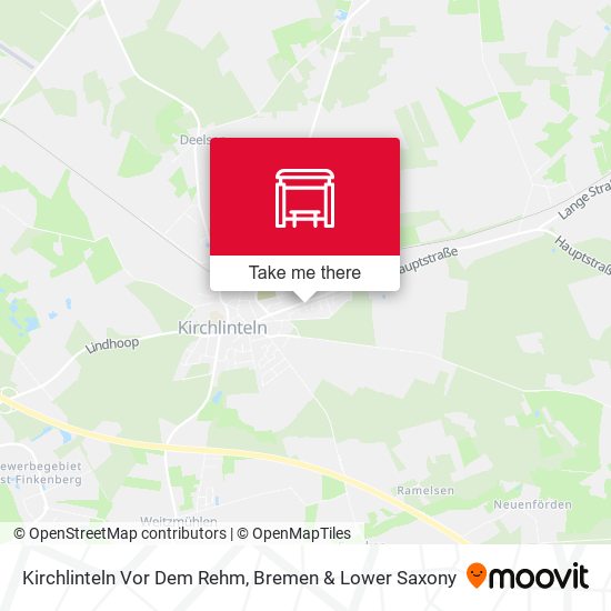 Kirchlinteln Vor Dem Rehm map