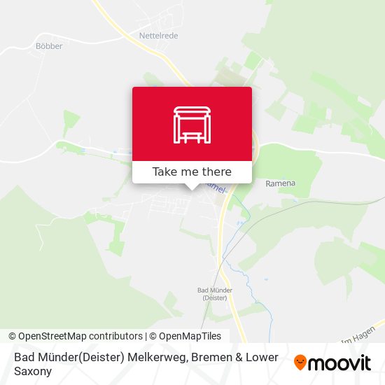 Bad Münder(Deister) Melkerweg map