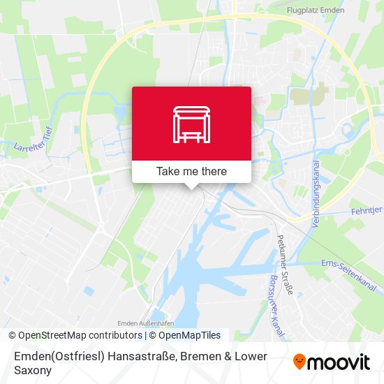 Emden(Ostfriesl) Hansastraße map