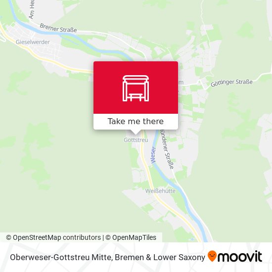 Oberweser-Gottstreu Mitte map
