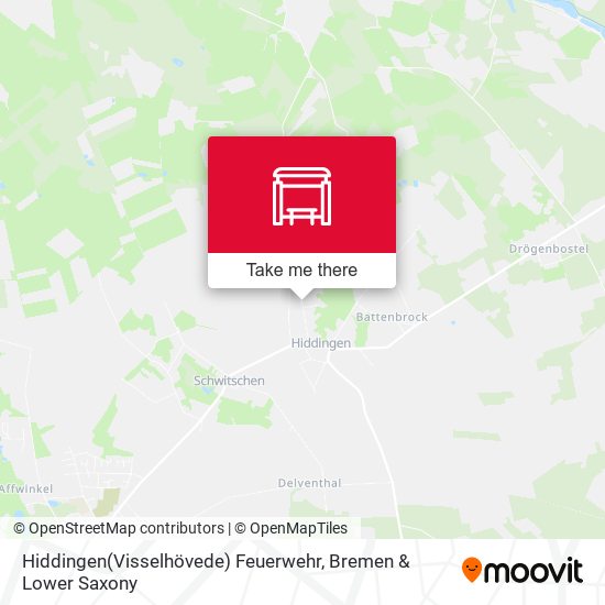 Hiddingen(Visselhövede) Feuerwehr map