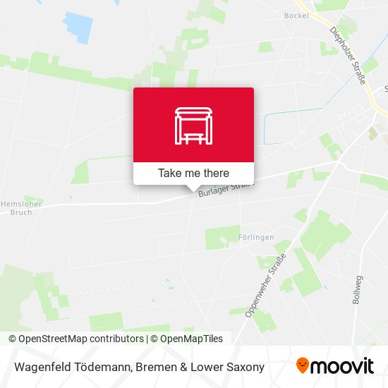Wagenfeld Tödemann map