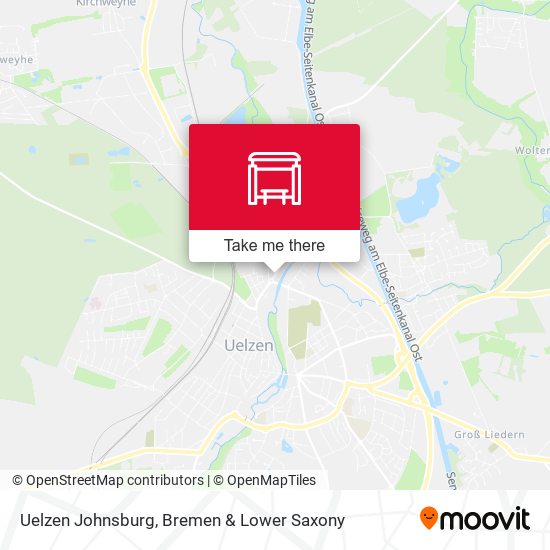 Uelzen Johnsburg map