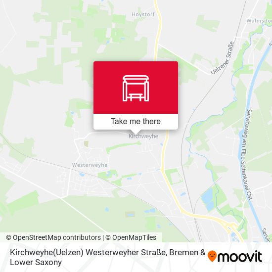Kirchweyhe(Uelzen) Westerweyher Straße map