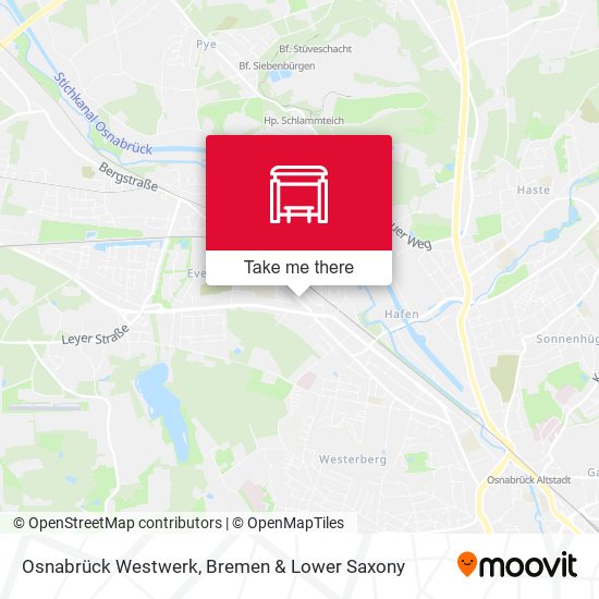 Osnabrück Westwerk map