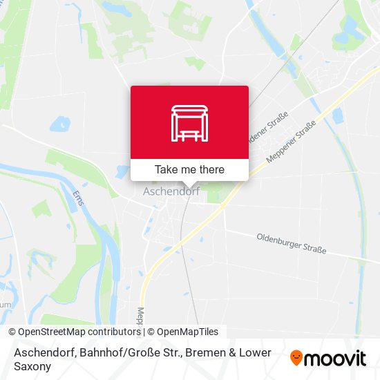 Aschendorf, Bahnhof/Große Str. map
