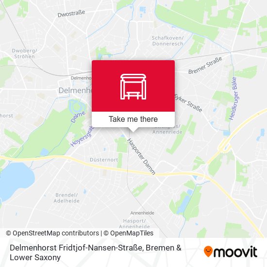 Delmenhorst Fridtjof-Nansen-Straße map