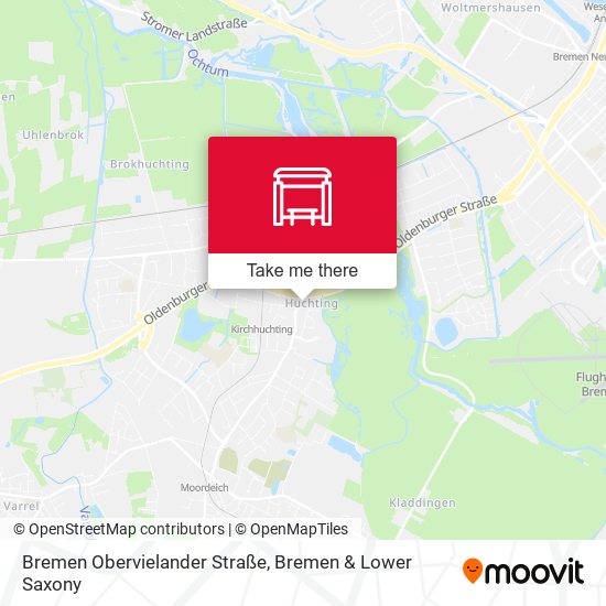 Bremen Obervielander Straße map