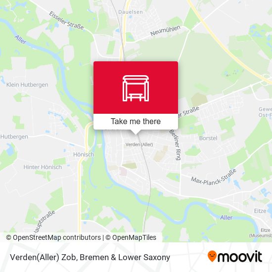 Verden(Aller) Zob map