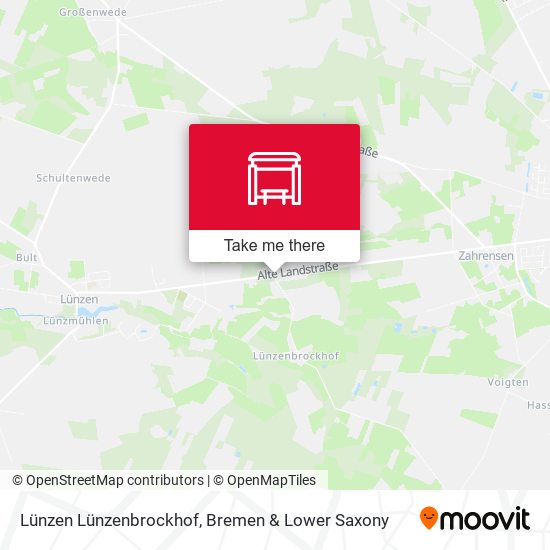 Lünzen Lünzenbrockhof map