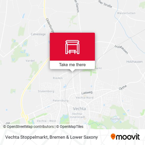 Vechta Stoppelmarkt map