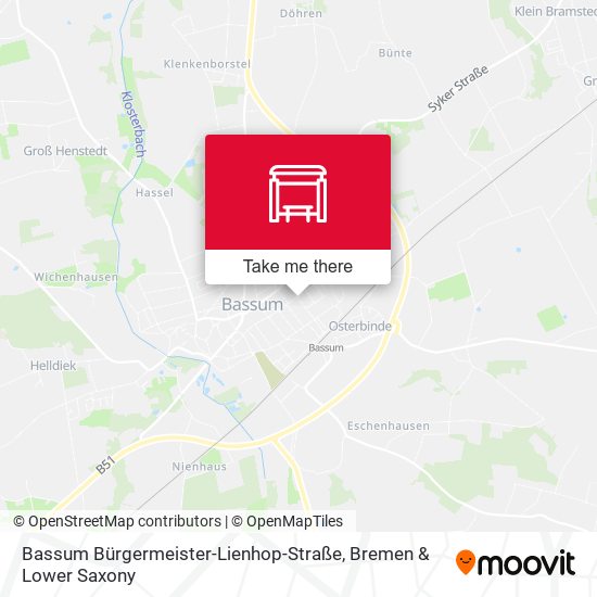 Bassum Bürgermeister-Lienhop-Straße map