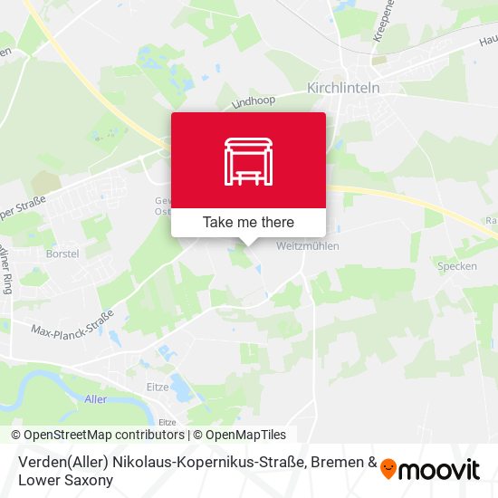 Verden(Aller) Nikolaus-Kopernikus-Straße map