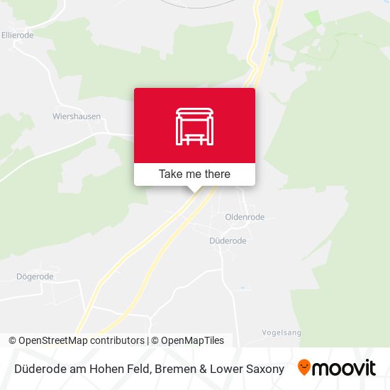 Düderode am Hohen Feld map