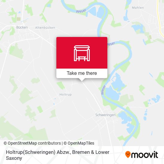 Holtrup(Schweringen) Abzw. map
