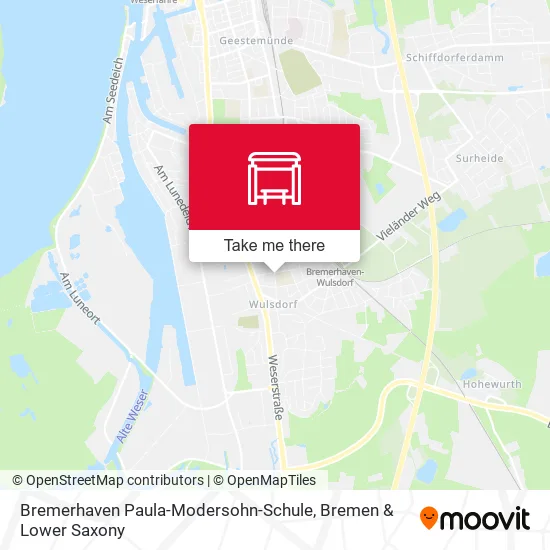 Карта Bremerhaven Paula-Modersohn-Schule