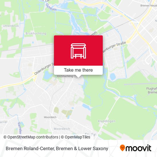 Bremen Roland-Center map