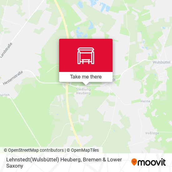 Lehnstedt(Wulsbüttel) Heuberg map