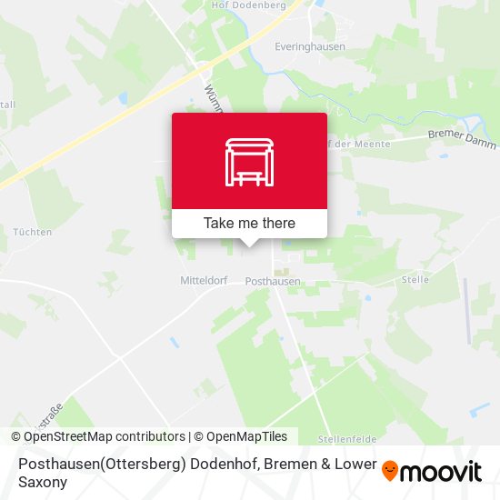 Posthausen(Ottersberg) Dodenhof map