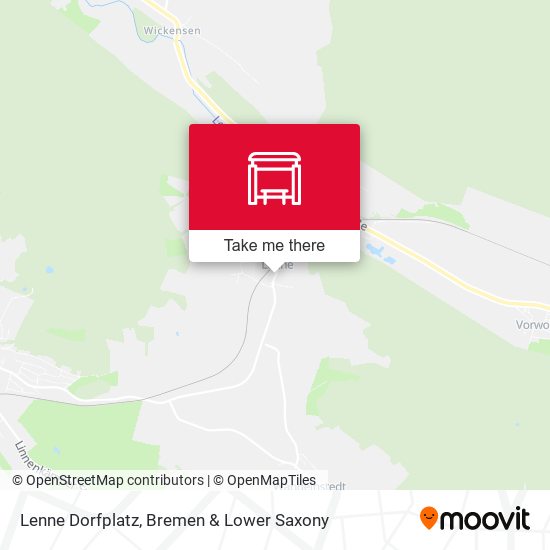 Lenne Dorfplatz map