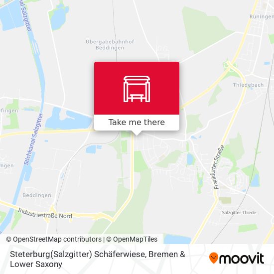 Steterburg(Salzgitter) Schäferwiese map