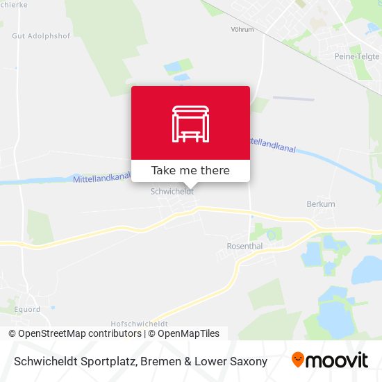 Schwicheldt Sportplatz map