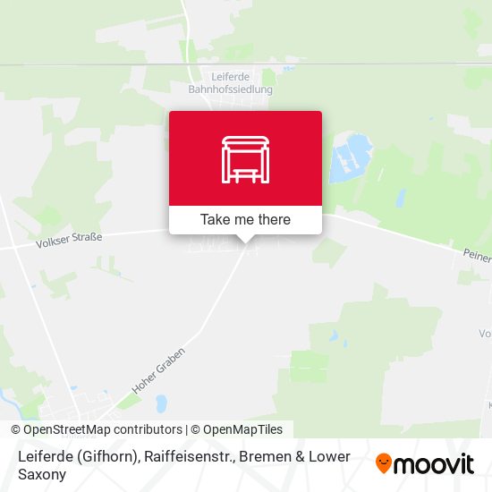Leiferde (Gifhorn), Raiffeisenstr. map