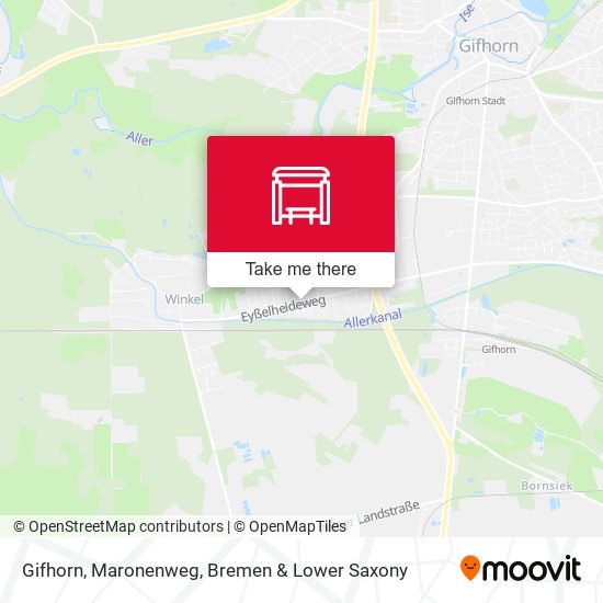 Gifhorn, Maronenweg map