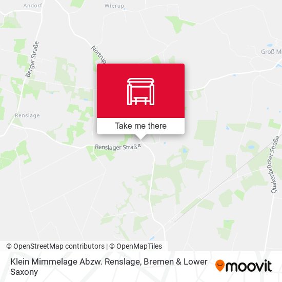 Klein Mimmelage Abzw. Renslage map