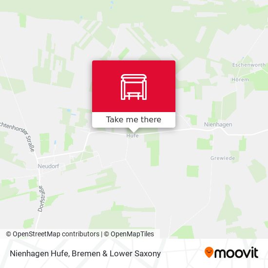 Nienhagen Hufe map