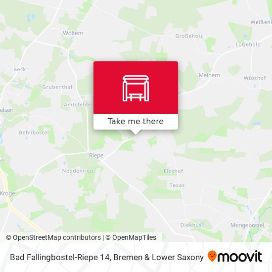 Bad Fallingbostel-Riepe 14 map