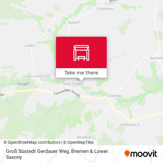 Groß Süstedt Gerdauer Weg map