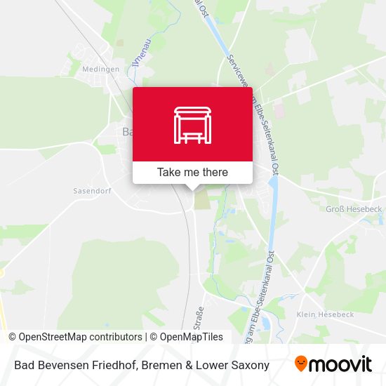Bad Bevensen Friedhof map