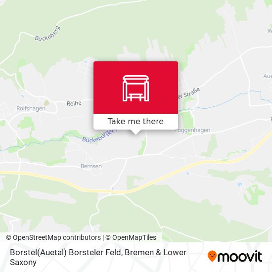 Borstel(Auetal) Borsteler Feld map