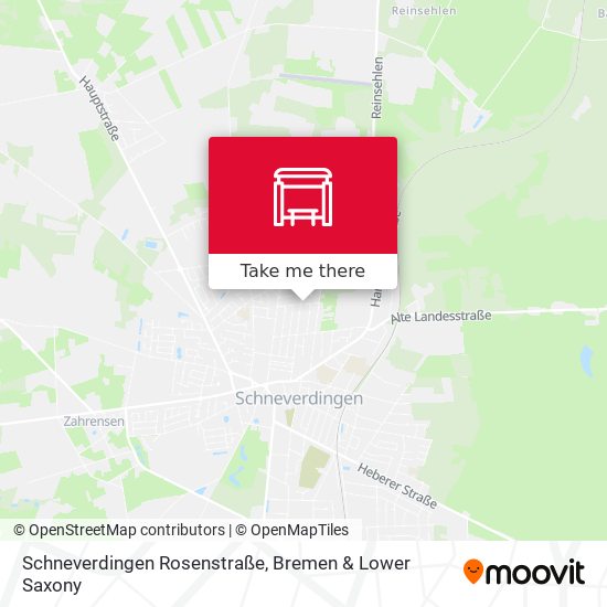 Schneverdingen Rosenstraße map