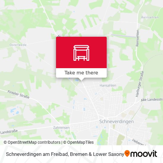 Schneverdingen am Freibad map