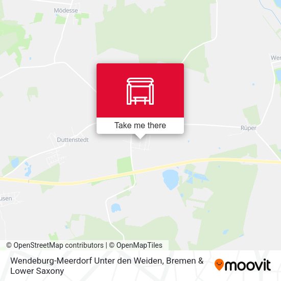 Wendeburg-Meerdorf Unter den Weiden map