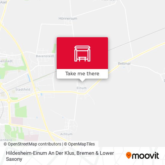 Hildesheim-Einum An Der Klus map