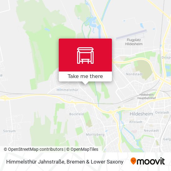 Himmelsthür Jahnstraße map