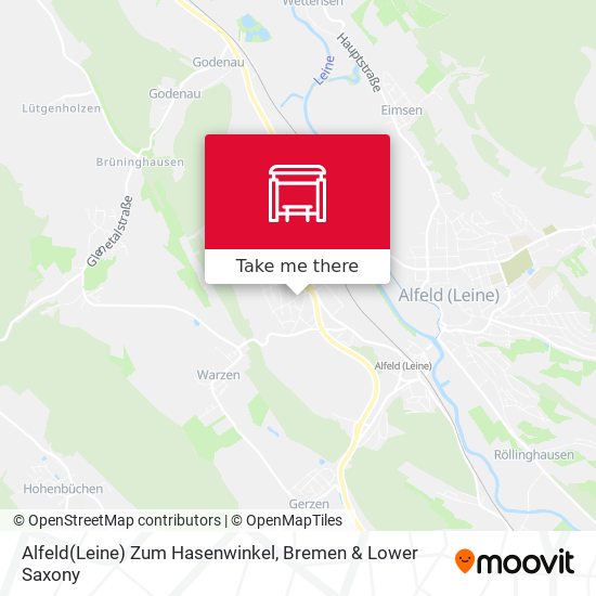 Alfeld(Leine) Zum Hasenwinkel map