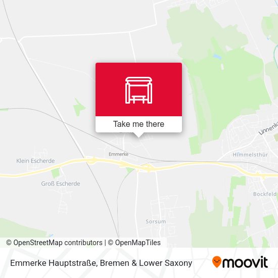 Emmerke Hauptstraße map